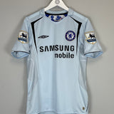 Shop 2005/06 CHELSEA LAMPARD #8 AWAY SHIRT (S) UMBRO, classic football shirts, vintage football shirts & retro soccer jerseys at Cult Kits