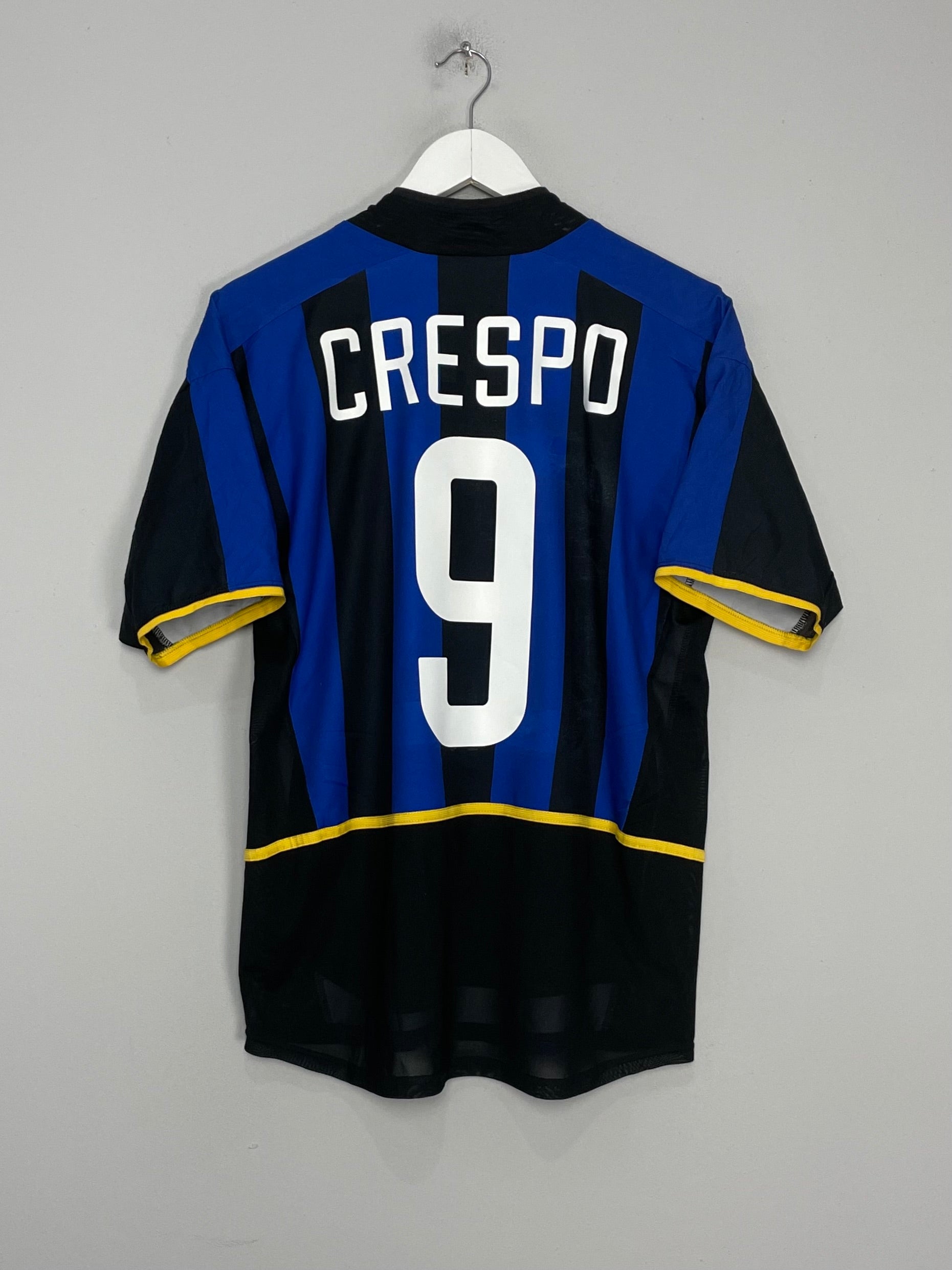 2002/03 INTER MILAN CRESPO #9 HOME SHIRT (S) NIKE
