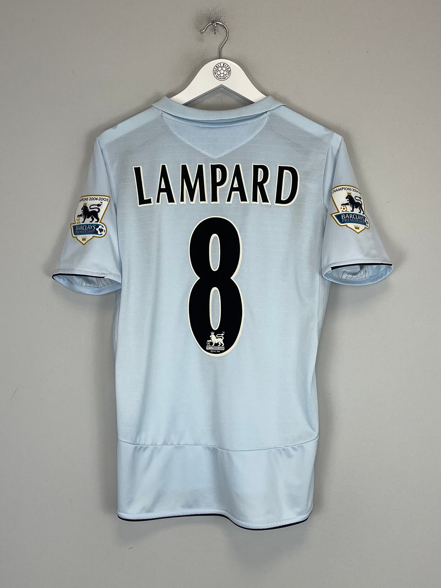 Shop 2005/06 CHELSEA LAMPARD #8 AWAY SHIRT (S) UMBRO, classic football shirts, vintage football shirts & retro soccer jerseys at Cult Kits