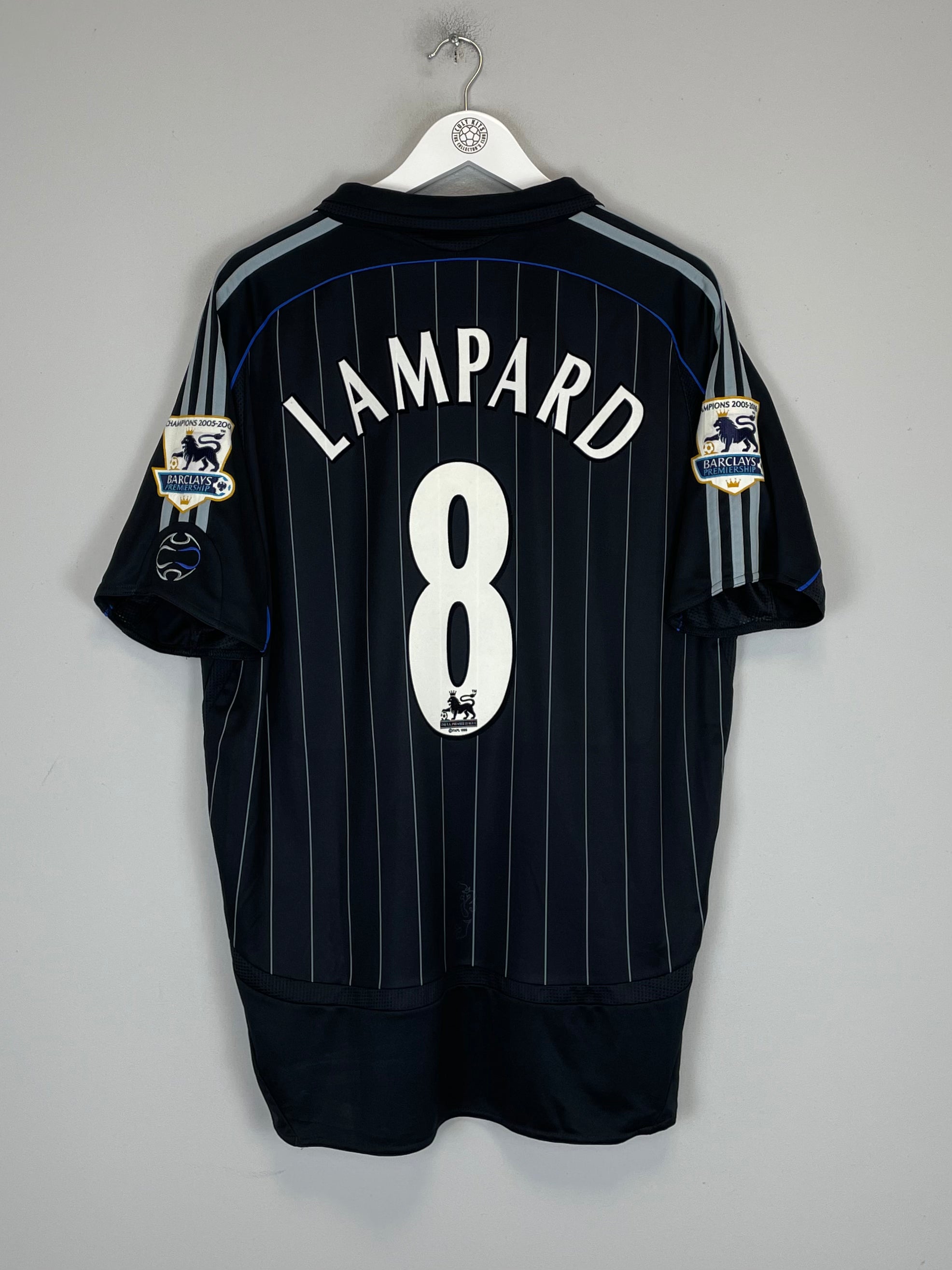 Shop 2006/07 CHELSEA LAMPARD #8 THIRD SHIRT (L) ADIDAS, classic football shirts, vintage football shirts & retro soccer jerseys at Cult Kits