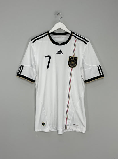 2010/11 GERMANY SCHWEINSTEIGER #7 HOME SHIRT (M) ADIDAS