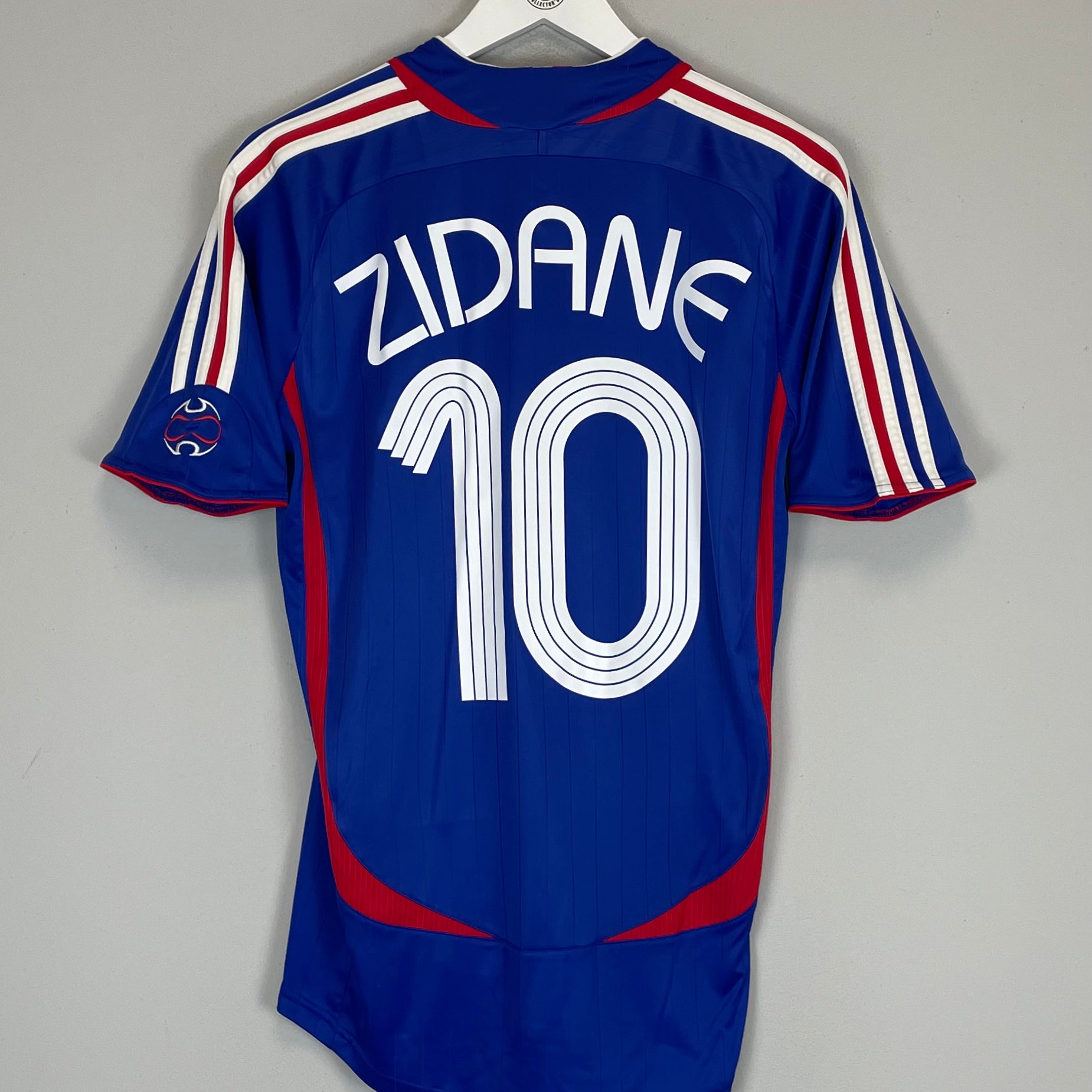 Shop 2006/07 FRANCE ZIDANE #10 HOME SHIRT (S) ADIDAS, classic football shirts, vintage football shirts & retro soccer jerseys at Cult Kits