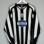 Shop 2005/06 JUVENTUS CANNAVARO #28 L/S HOME SHIRT (M) NIKE, classic football shirts, vintage football shirts & retro soccer jerseys at Cult Kits