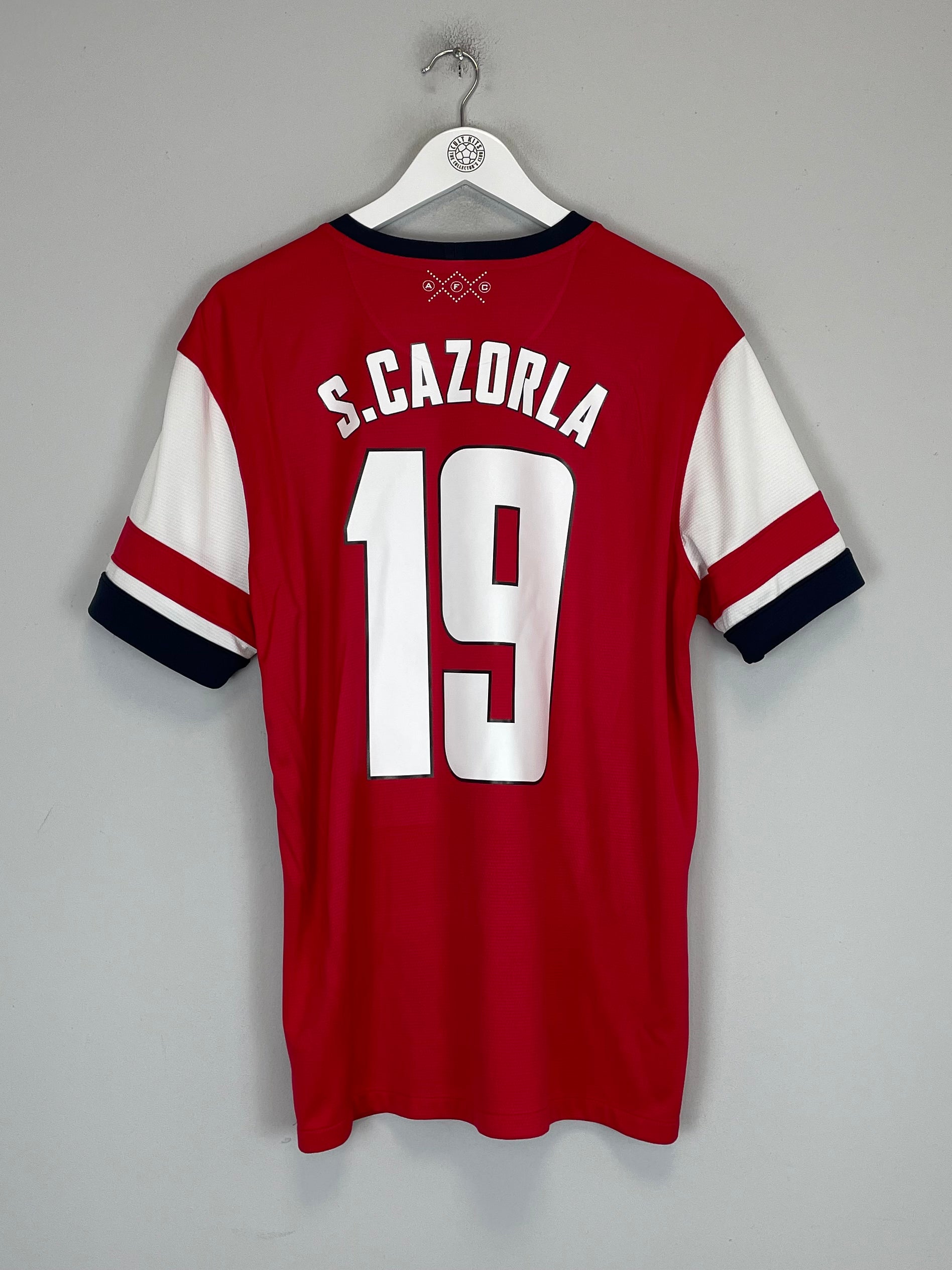 Shop 2012/14 ARSENAL S.CAZORLA #19 HOME SHIRT (L) NIKE, classic football shirts, vintage football shirts & retro soccer jerseys at Cult Kits