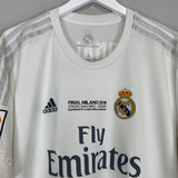 2015/16 REAL MADRID RONALDO #7 *C/L FINAL* HOME SHIRT (XXXL) ADIDAS