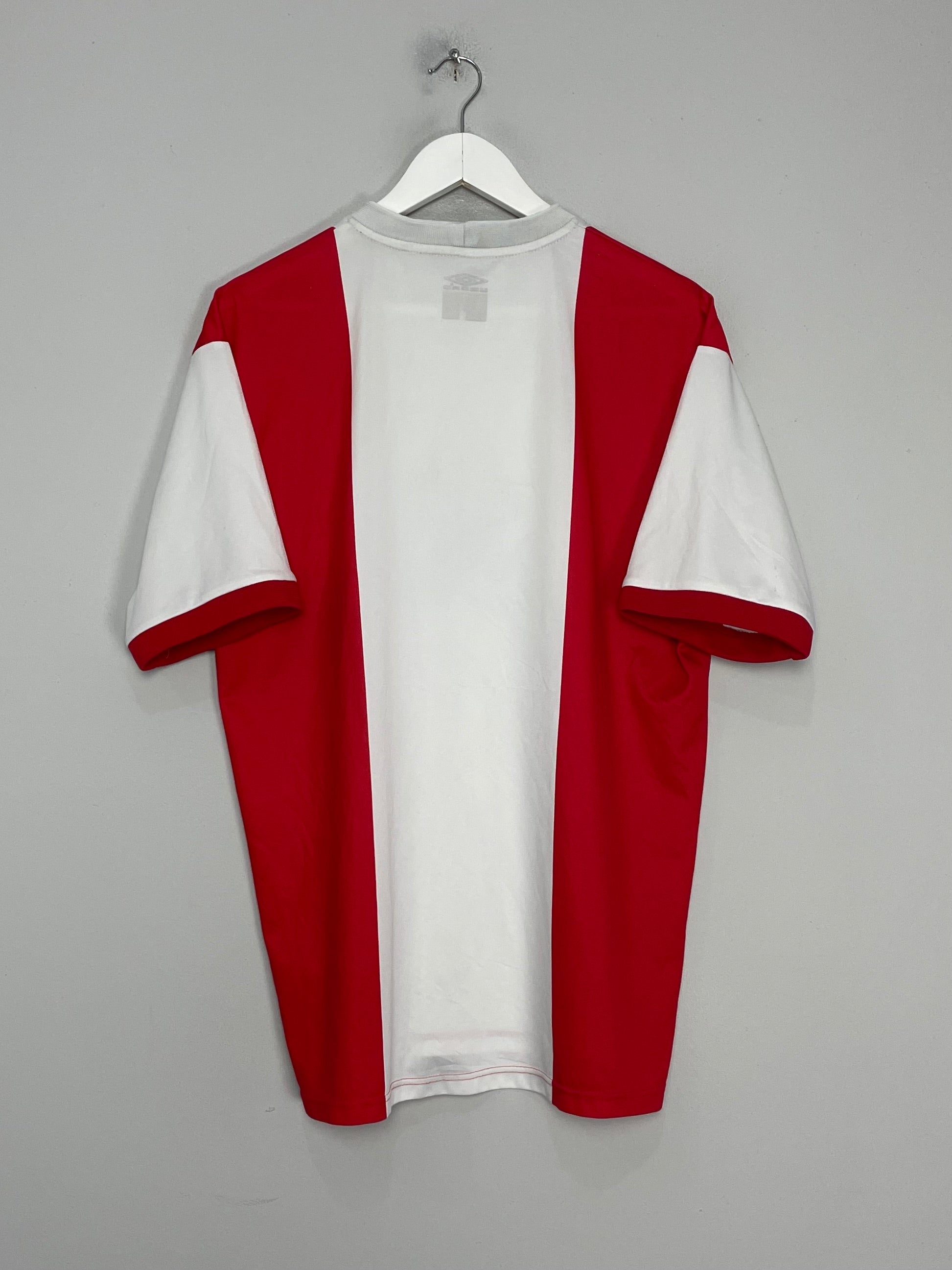 Shop 2002/03 FORTUNA DUSSELDORF HOME SHIRT (XL) UMBRO, classic football shirts, vintage football shirts & retro soccer jerseys at Cult Kits
