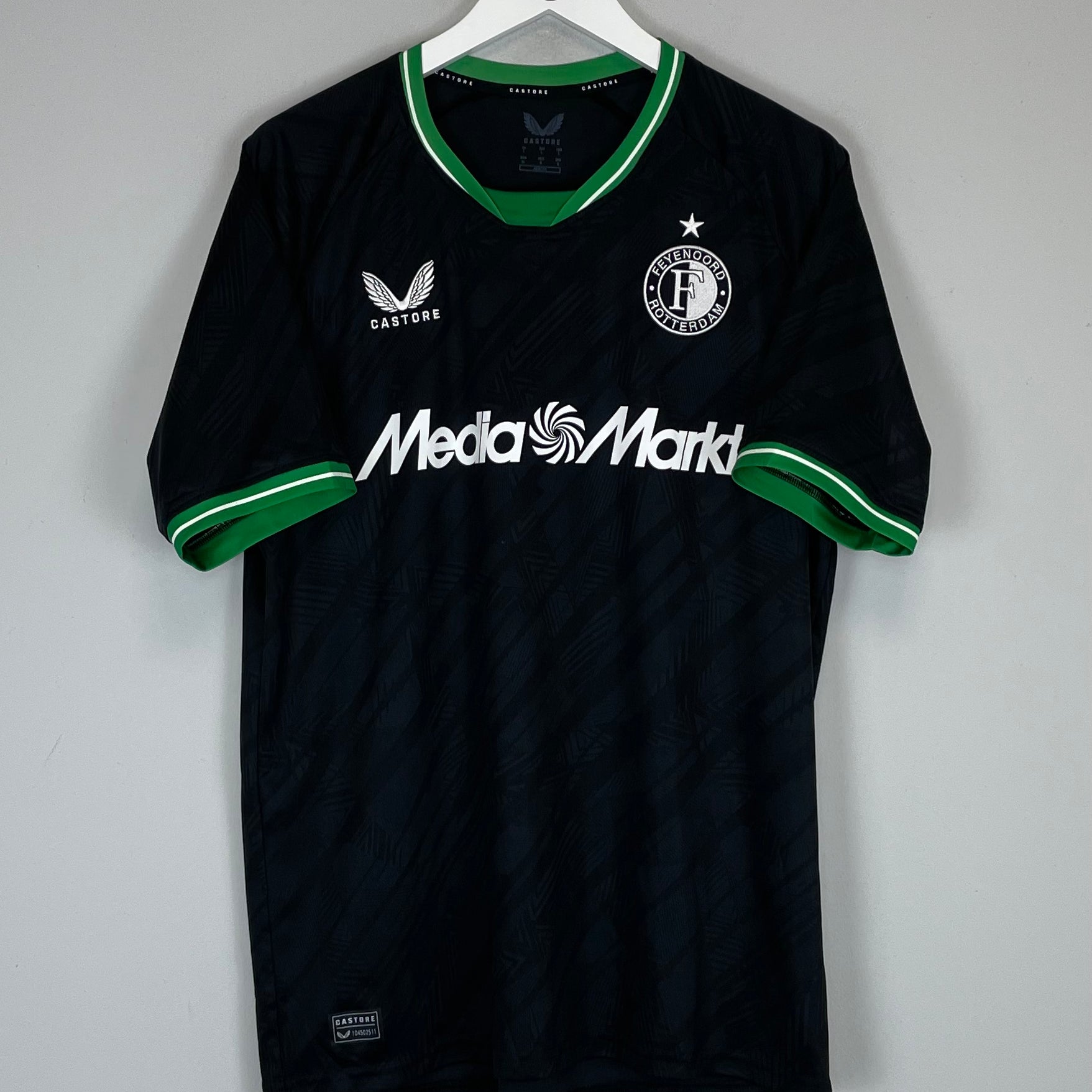 Shop 2024/25 FEYENOORD MILAMBO #27 AWAY SHIRT (L) CASTORE, classic football shirts, vintage football shirts & retro soccer jerseys at Cult Kits