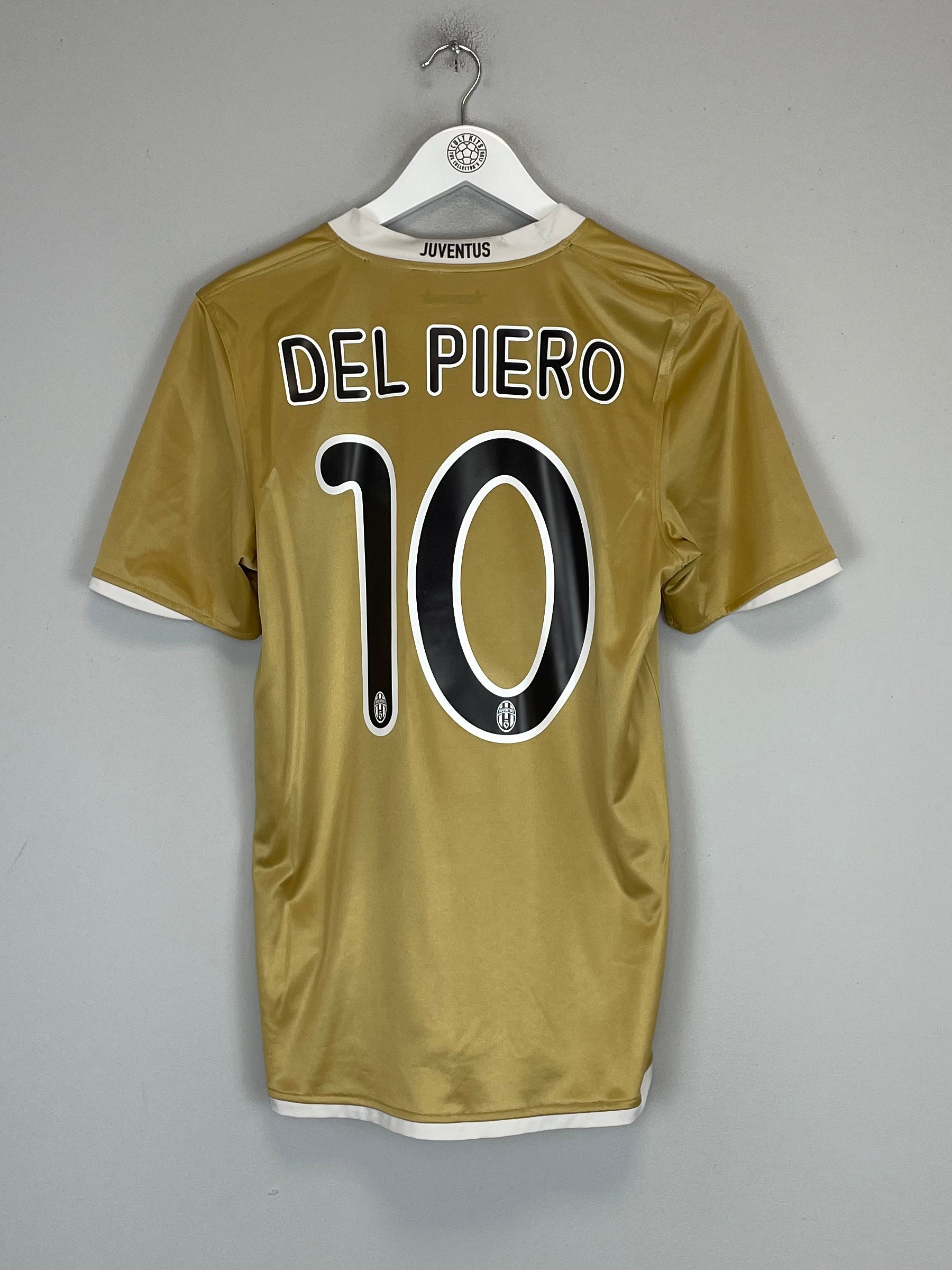 Shop 2008/09 JUVENTUS DEL PIERO #10 AWAY SHIRT (S) NIKE, classic football shirts, vintage football shirts & retro soccer jerseys at Cult Kits