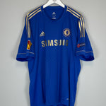 Shop 2012/13 CHELSEA HAZARD #17 E/L HOME SHIRT (XXL) ADIDAS, classic football shirts, vintage football shirts & retro soccer jerseys at Cult Kits