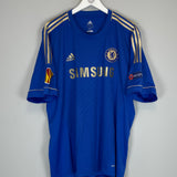 Shop 2012/13 CHELSEA HAZARD #17 E/L HOME SHIRT (XXL) ADIDAS, classic football shirts, vintage football shirts & retro soccer jerseys at Cult Kits