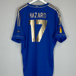 Shop 2012/13 CHELSEA HAZARD #17 E/L HOME SHIRT (XXL) ADIDAS, classic football shirts, vintage football shirts & retro soccer jerseys at Cult Kits