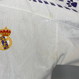 1996/97 REAL MADRID SUKER #9 HOME SHIRT (L) KELME