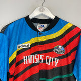 1996/97 KANSAS CITY WIZARDS HOME SHIRT (S) ADIDAS