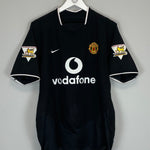 Shop 2003/05 MANCHESTER UNITED RONALDO #7 AWAY SHIRT (M) NIKE, classic football shirts, vintage football shirts & retro soccer jerseys at Cult Kits