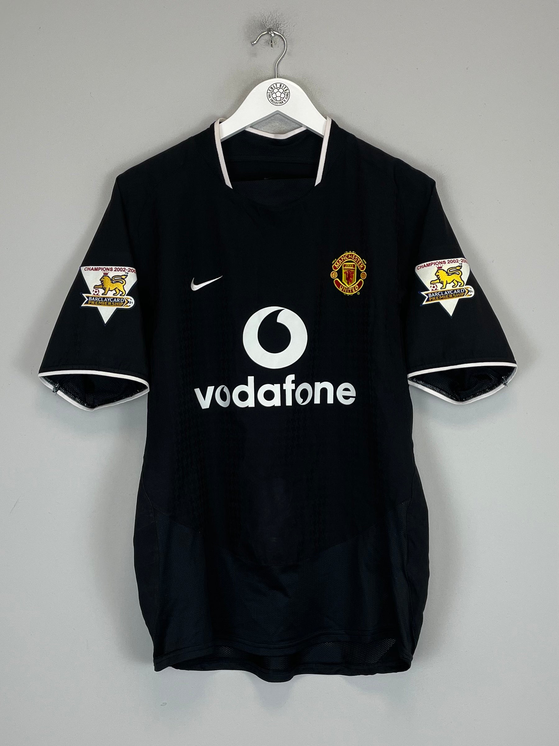 Shop 2003/05 MANCHESTER UNITED RONALDO #7 AWAY SHIRT (M) NIKE, classic football shirts, vintage football shirts & retro soccer jerseys at Cult Kits