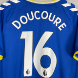 2021/22 EVERTON DOUCOURE #16 HOME SHIRT (L) HUMMEL