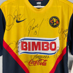 Shop 2011/12 CLUB AMERICA *SQUAD SIGNED* BNWT HOME SHIRT (L) NIKE, classic football shirts, vintage football shirts & retro soccer jerseys at Cult Kits