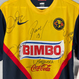 Shop 2011/12 CLUB AMERICA *SQUAD SIGNED* BNWT HOME SHIRT (L) NIKE, classic football shirts, vintage football shirts & retro soccer jerseys at Cult Kits