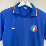 Shop 1986/90 ITALY HOME SHIRT (M) DIADORA, classic football shirts, vintage football shirts & retro soccer jerseys at Cult Kits