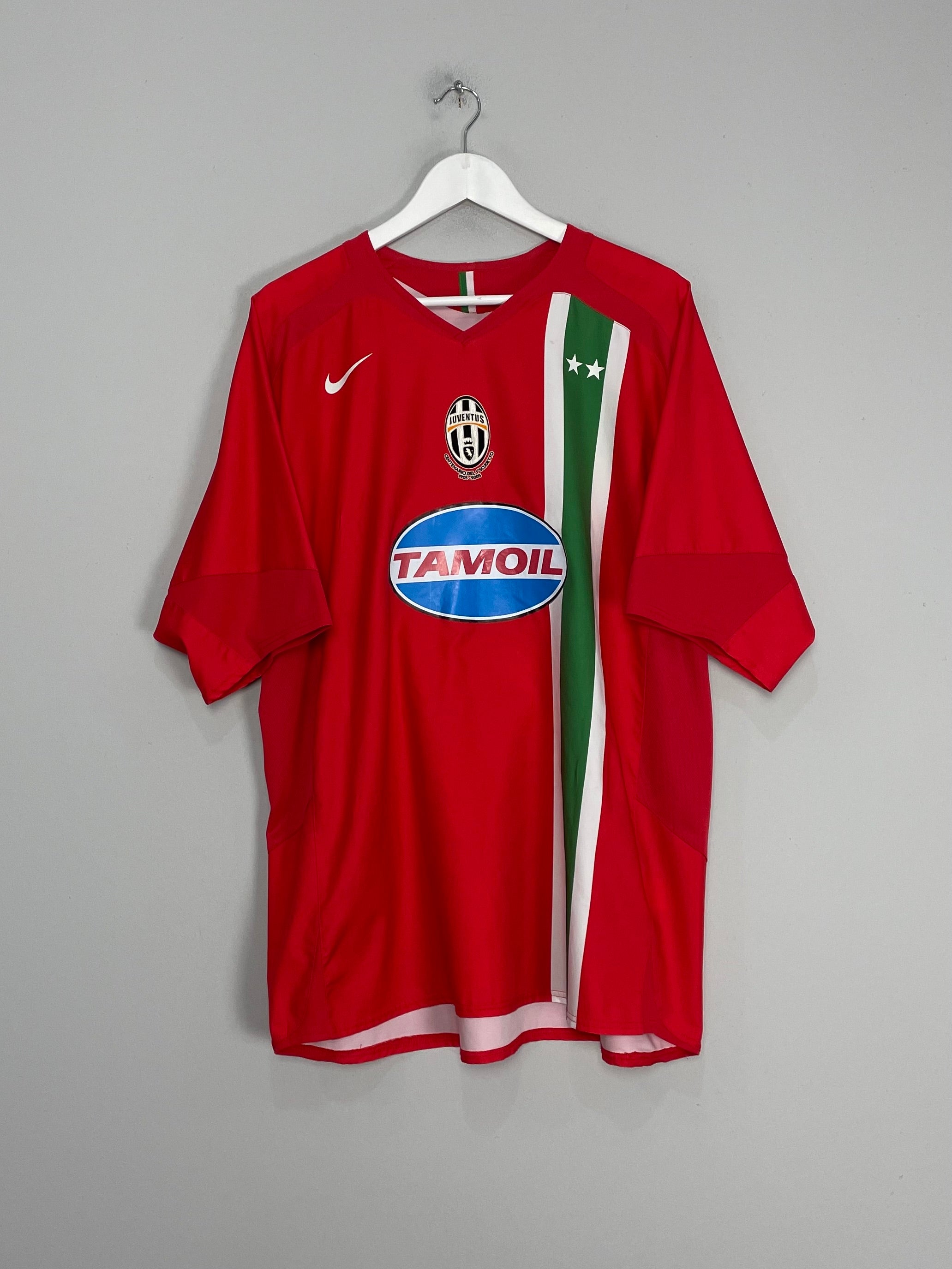 Shop 2005/06 JUVENTUS NEDVED #11 AWAY SHIRT (XL) NIKE, classic football shirts, vintage football shirts & retro soccer jerseys at Cult Kits