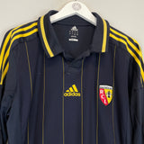 2012/13 RC LENS *PLAYER ISSUE* L/S AWAY SHIRT (L) ADIDAS