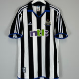 2000/01 NEWCASTLE UNITED HOME SHIRT (XXL) ADIDAS