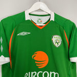 Shop 2008/10 IRELAND HOME SHIRT (S) UMBRO, classic football shirts, vintage football shirts & retro soccer jerseys at Cult Kits