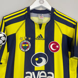 2004/06 FENERBAHCE TUNCAY #10 C/L HOME SHIRT (S) ADIDAS