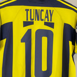 2004/06 FENERBAHCE TUNCAY #10 C/L HOME SHIRT (S) ADIDAS