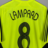 2007/08 CHELSEA LAMPARD #8 AWAY SHIRT (L) ADIDAS