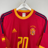 2002/04 SPAIN NADAL #20 HOME SHIRT (L) ADIDAS