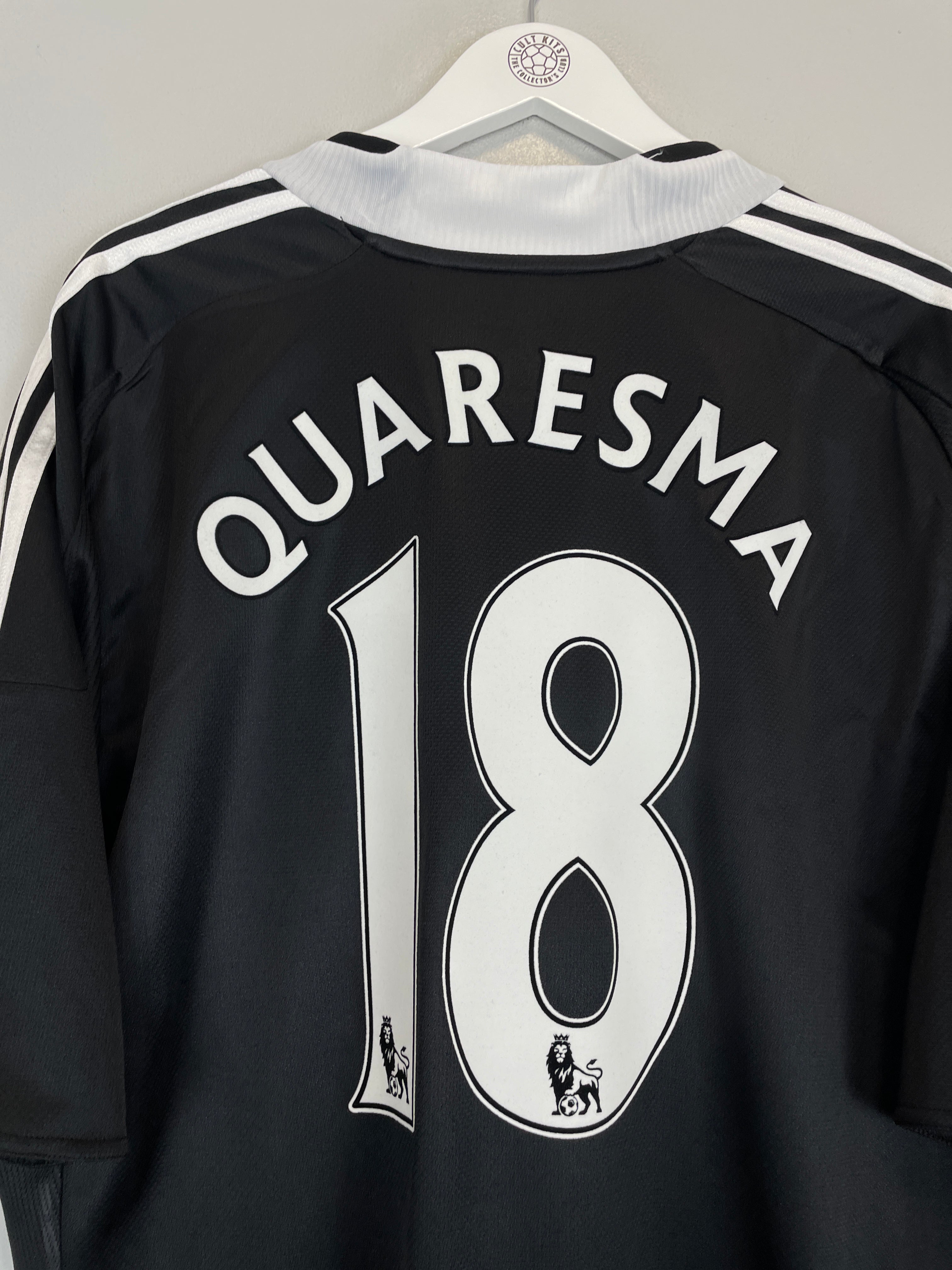 Shop 2008/09 CHELSEA QUARESMA #18 AWAY SHIRT (XXXL) ADIDAS, classic football shirts, vintage football shirts & retro soccer jerseys at Cult Kits