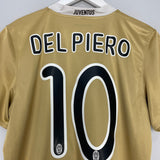 Shop 2008/09 JUVENTUS DEL PIERO #10 HOME SHIRT (M) NIKE, classic football shirts, vintage football shirts & retro soccer jerseys at Cult Kits
