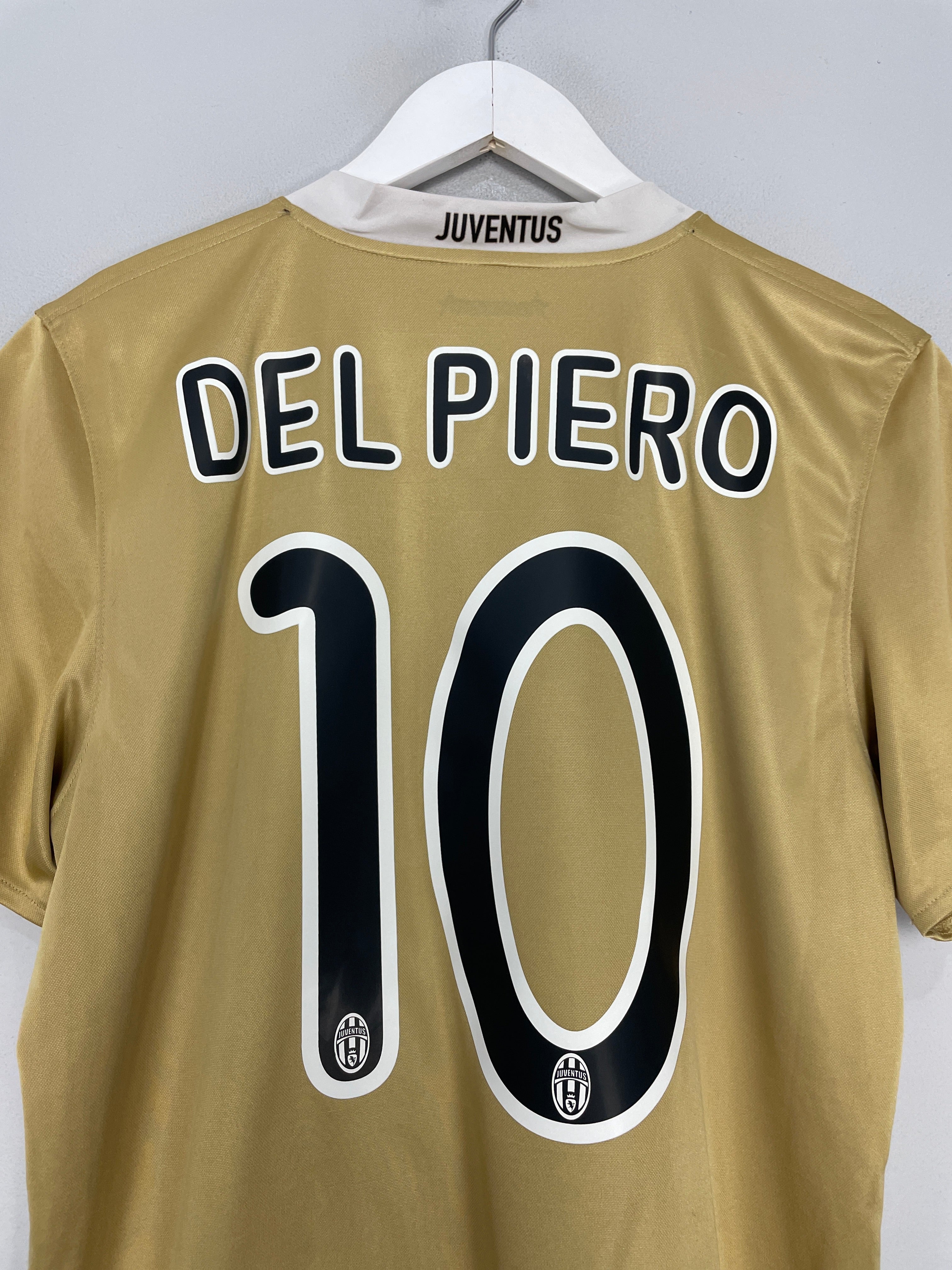 Shop 2008/09 JUVENTUS DEL PIERO #10 HOME SHIRT (M) NIKE, classic football shirts, vintage football shirts & retro soccer jerseys at Cult Kits