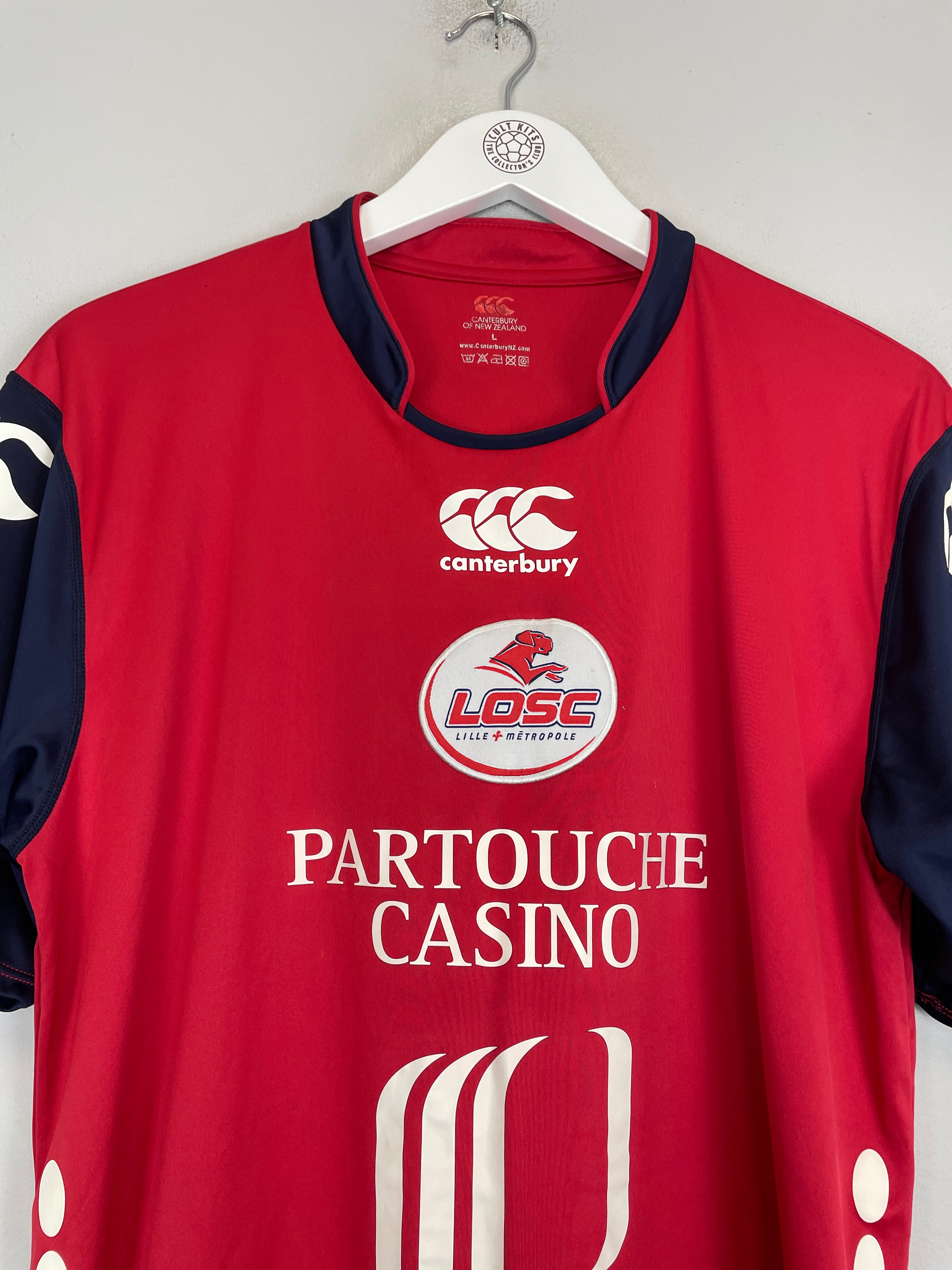 2008/09 LILLE HAZARD #26 HOME SHIRT (L) CANTERBURY – Cult Kits