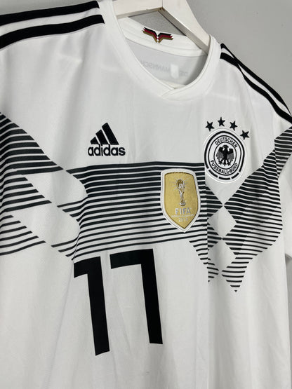 2018/19 GERMANY BOATENG #17 HOME SHIRT (L) ADIDAS