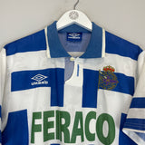 1993/94 DEPORTIVO LA CORUNA HOME SHIRT (L) UMBRO