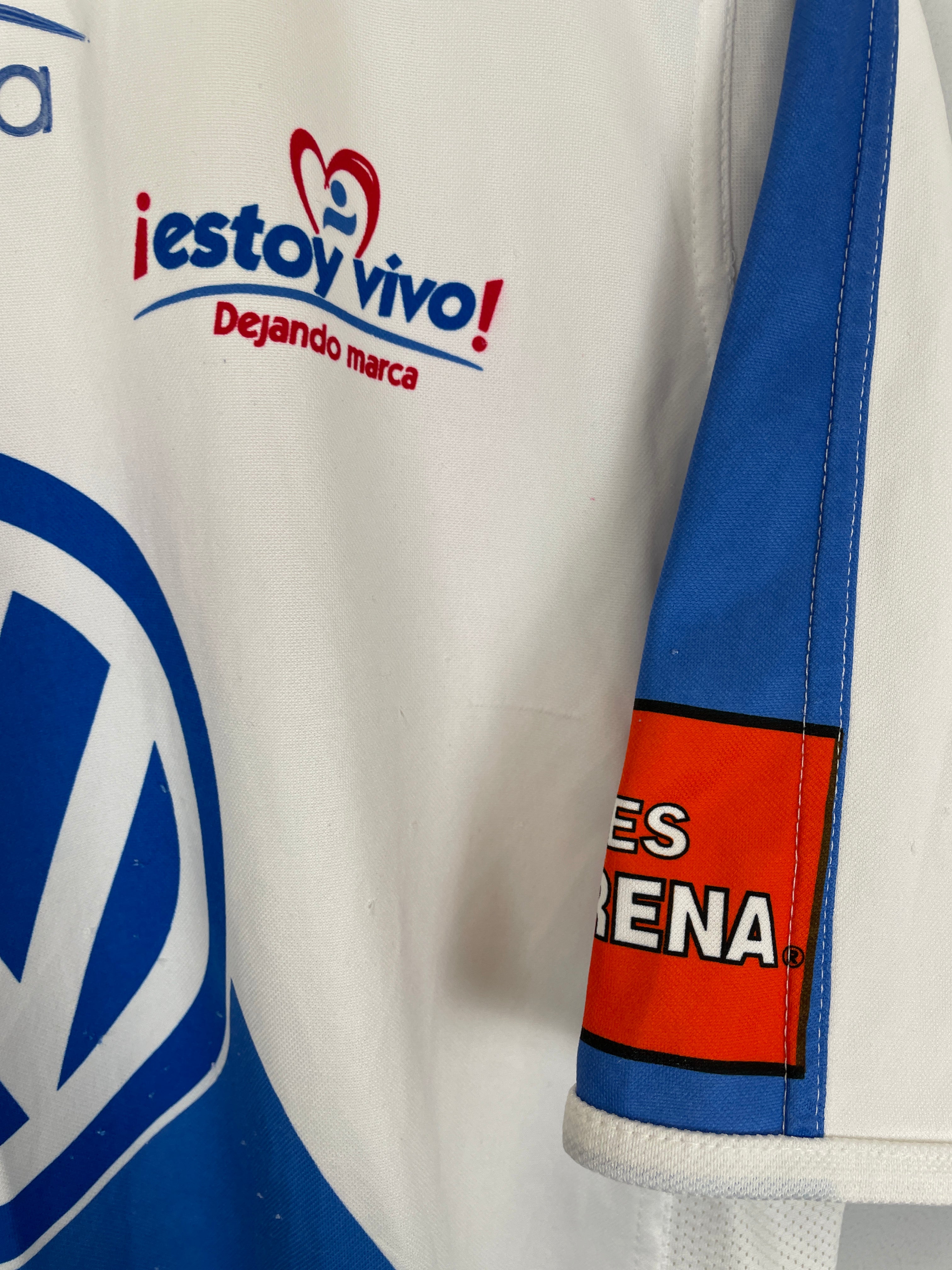 Shop 2001/02 PUEBLA HOME SHIRT (XXL) ATLETICA, classic football shirts, vintage football shirts & retro soccer jerseys at Cult Kits