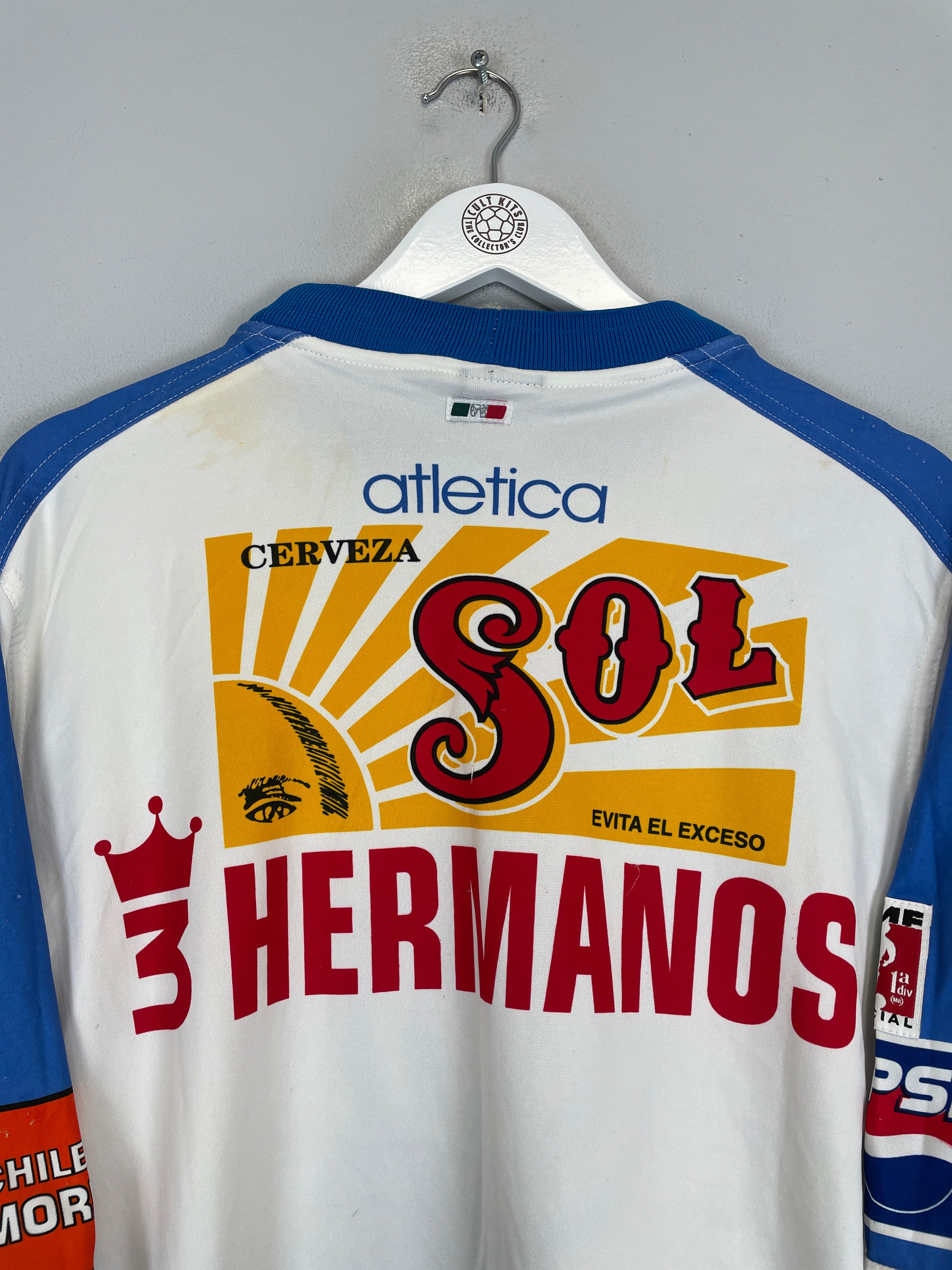 Shop 2001/02 PUEBLA HOME SHIRT (XXL) ATLETICA, classic football shirts, vintage football shirts & retro soccer jerseys at Cult Kits