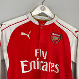 2015/16 ARSENAL SANCHEZ #17 L/S HOME SHIRT (XL.KIDS) PUMA