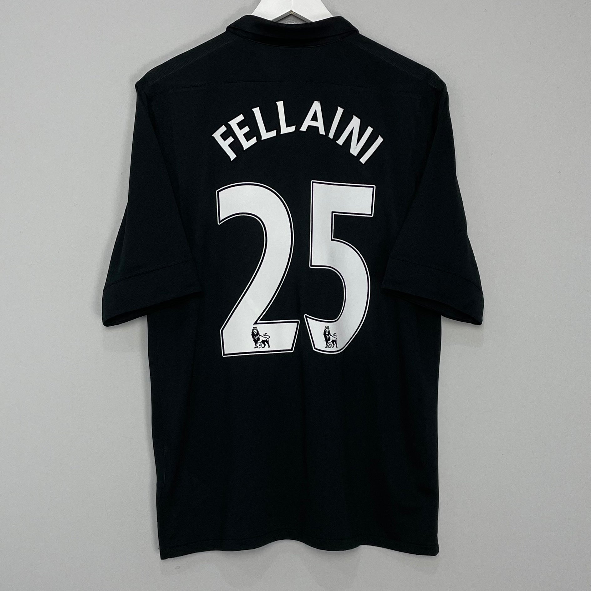Shop 2012/13 EVERTON FELLAINI #25 AWAY SHIRT (L) NIKE, classic football shirts, vintage football shirts & retro soccer jerseys at Cult Kits