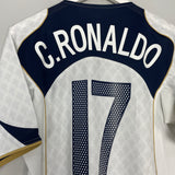 Shop 2004/06 PORTUGAL C.RONALDO #17 AWAY SHIRT (M) NIKE, classic football shirts, vintage football shirts & retro soccer jerseys at Cult Kits