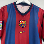 Shop 1998/00 BARCELONA LUIS ENRIQUE #21 HOME SHIRT (S) NIKE, classic football shirts, vintage football shirts & retro soccer jerseys at Cult Kits