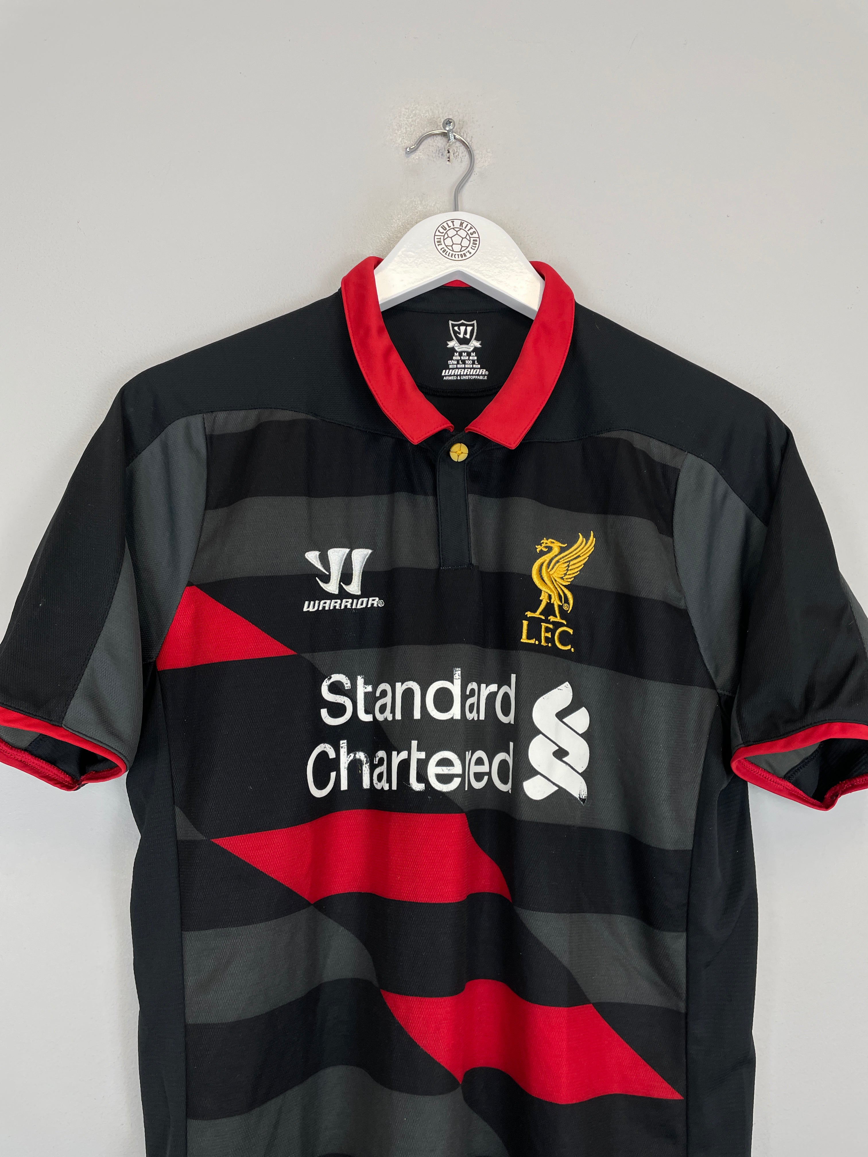 Shop 2014/15 LIVERPOOL THIRD SHIRT (M) WARRIOR, classic football shirts, vintage football shirts & retro soccer jerseys at Cult Kits