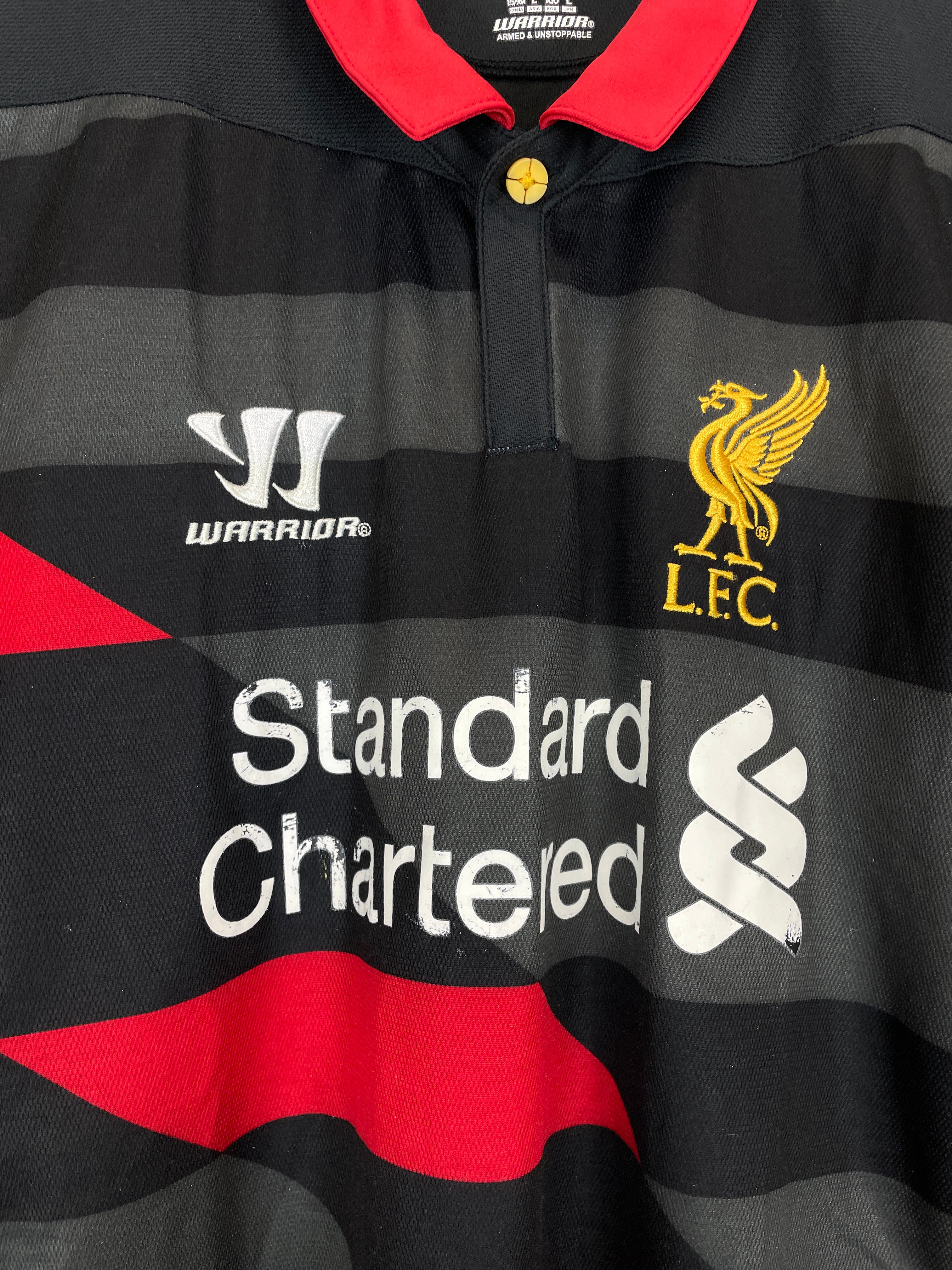 Shop 2014/15 LIVERPOOL THIRD SHIRT (M) WARRIOR, classic football shirts, vintage football shirts & retro soccer jerseys at Cult Kits