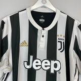 2017/18 JUVENTUS HOME SHIRT (XL) ADIDAS