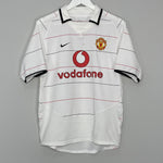 Shop 2003/05 MANCHESTER UNITED RONALDO #7 AWAY SHIRT (S) NIKE, classic football shirts, vintage football shirts & retro soccer jerseys at Cult Kits