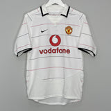 Shop 2003/05 MANCHESTER UNITED RONALDO #7 AWAY SHIRT (S) NIKE, classic football shirts, vintage football shirts & retro soccer jerseys at Cult Kits