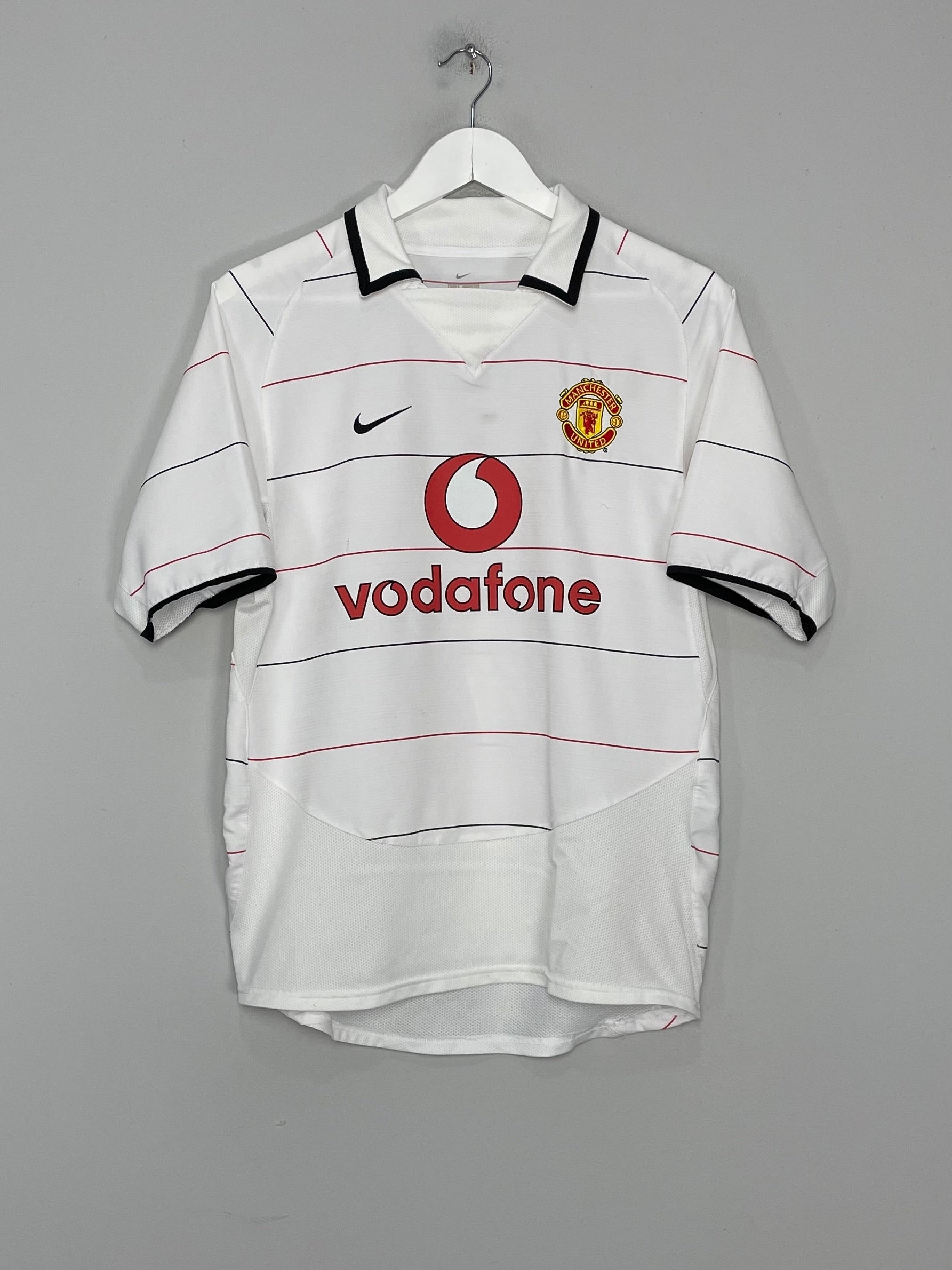 Shop 2003/05 MANCHESTER UNITED RONALDO #7 AWAY SHIRT (S) NIKE, classic football shirts, vintage football shirts & retro soccer jerseys at Cult Kits