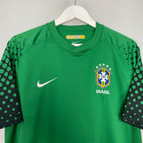 Shop 2010/11 BRAZIL GK SHIRT (L) NIKE, classic football shirts, vintage football shirts & retro soccer jerseys at Cult Kits